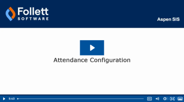 Aspen Enrollment Configuration